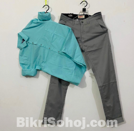Shirt And Pant Combo For men